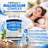 Complejo de Magnesio | 8 Suplementos Esenciales de Magnesio en Cápsulas