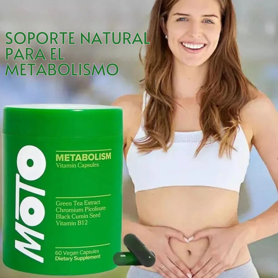 MetaMoto | Cápsulas de Soporte Metabólico