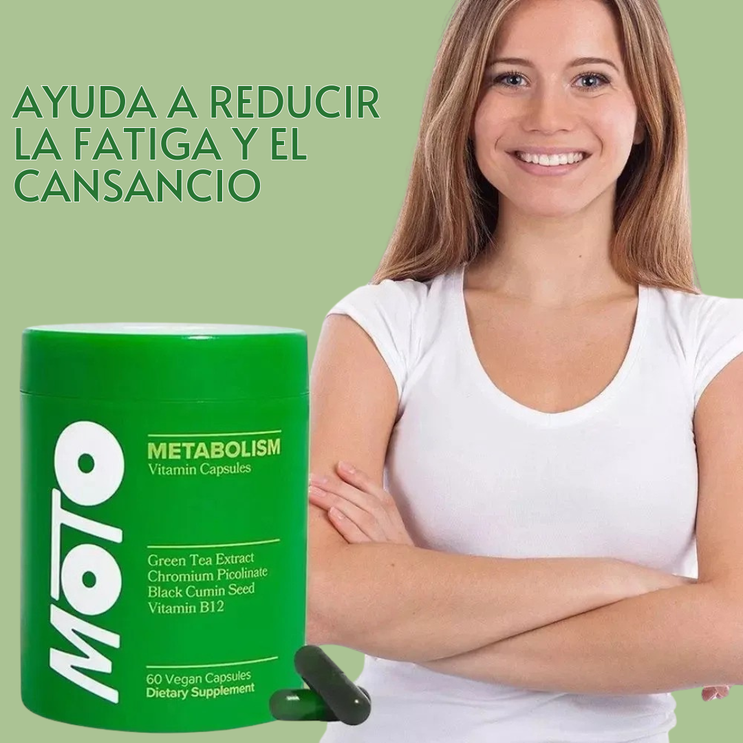 MetaMoto | Cápsulas de Soporte Metabólico