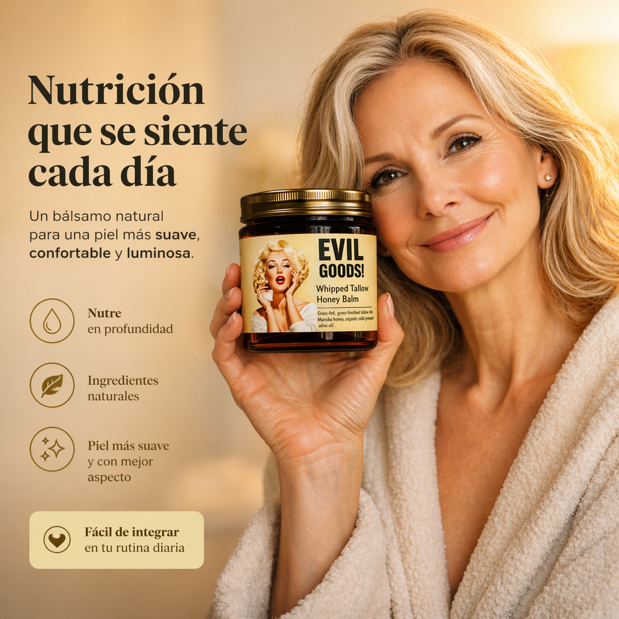 Evil Goods | Bálsamo Anti-Envejecimiento de Miel y Sebo de Res