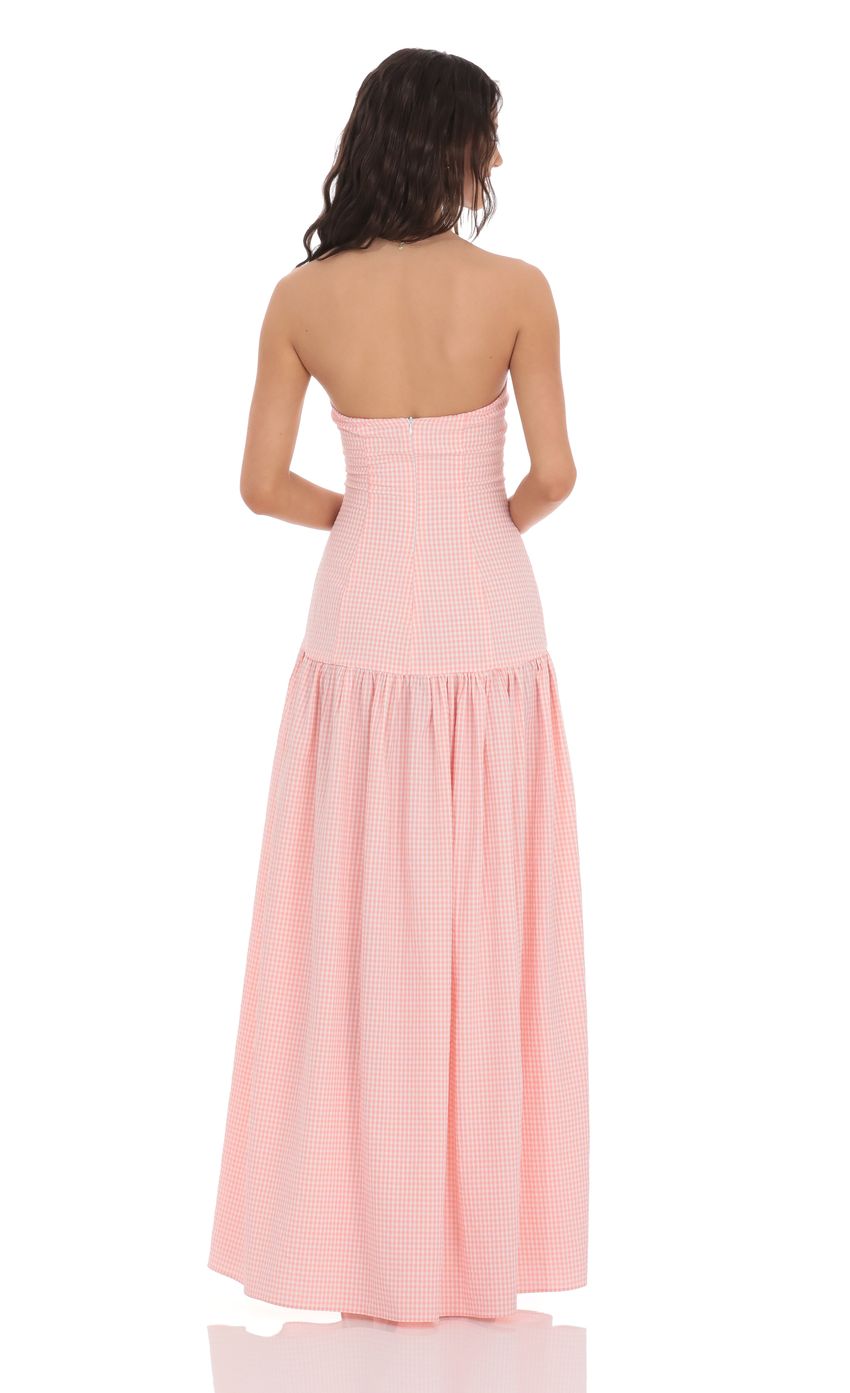 Vechy | Vestido Largo de Cintura Baja y sin Tirantes