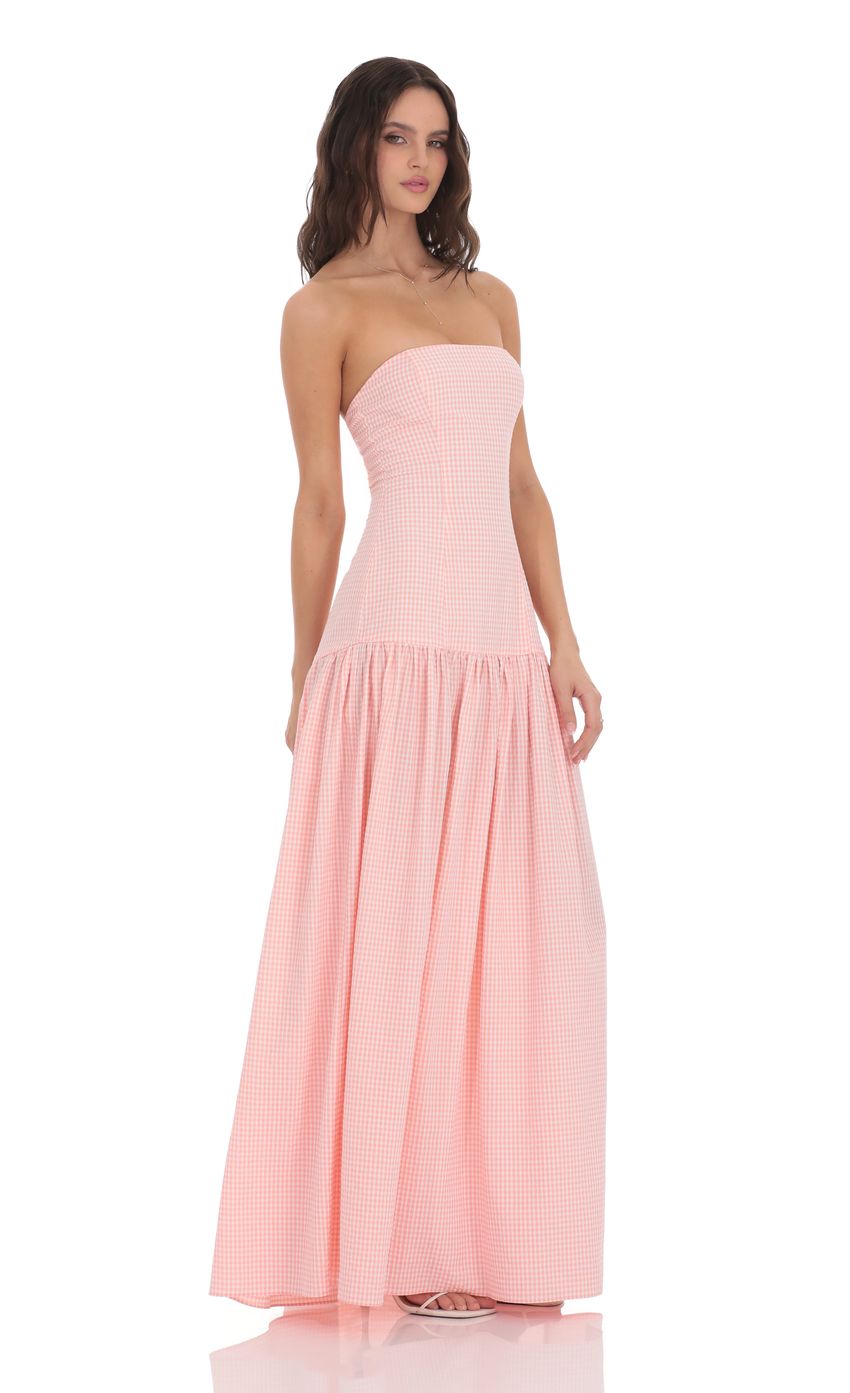 Vechy | Vestido Largo de Cintura Baja y sin Tirantes