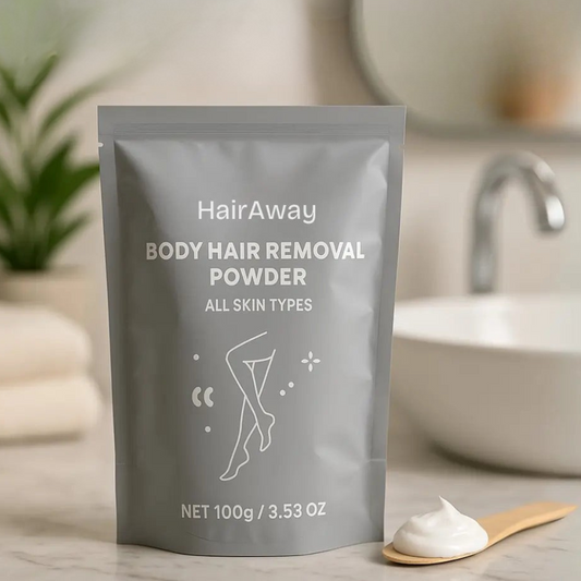HairAway | Polvo para la Eliminación de Vello Corporal