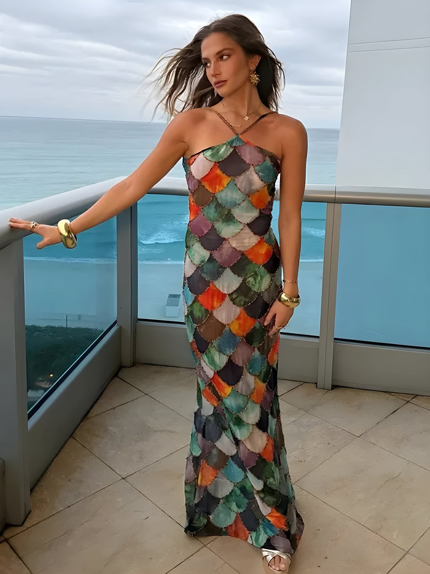 Zenia | Vestido Largo para la Playa