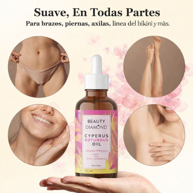 Cyperus Rotundus Oil | Aceite Post-Depilación