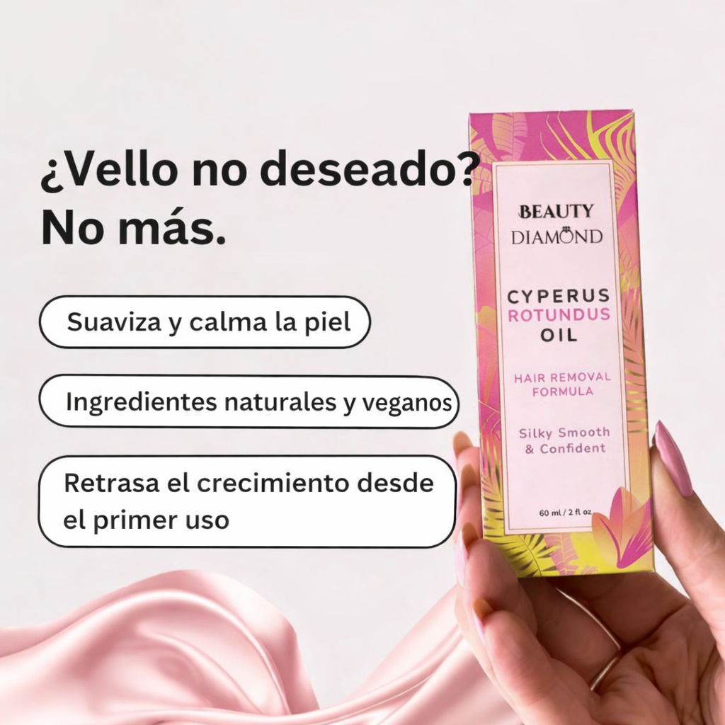 Cyperus Rotundus Oil | Aceite Post-Depilación