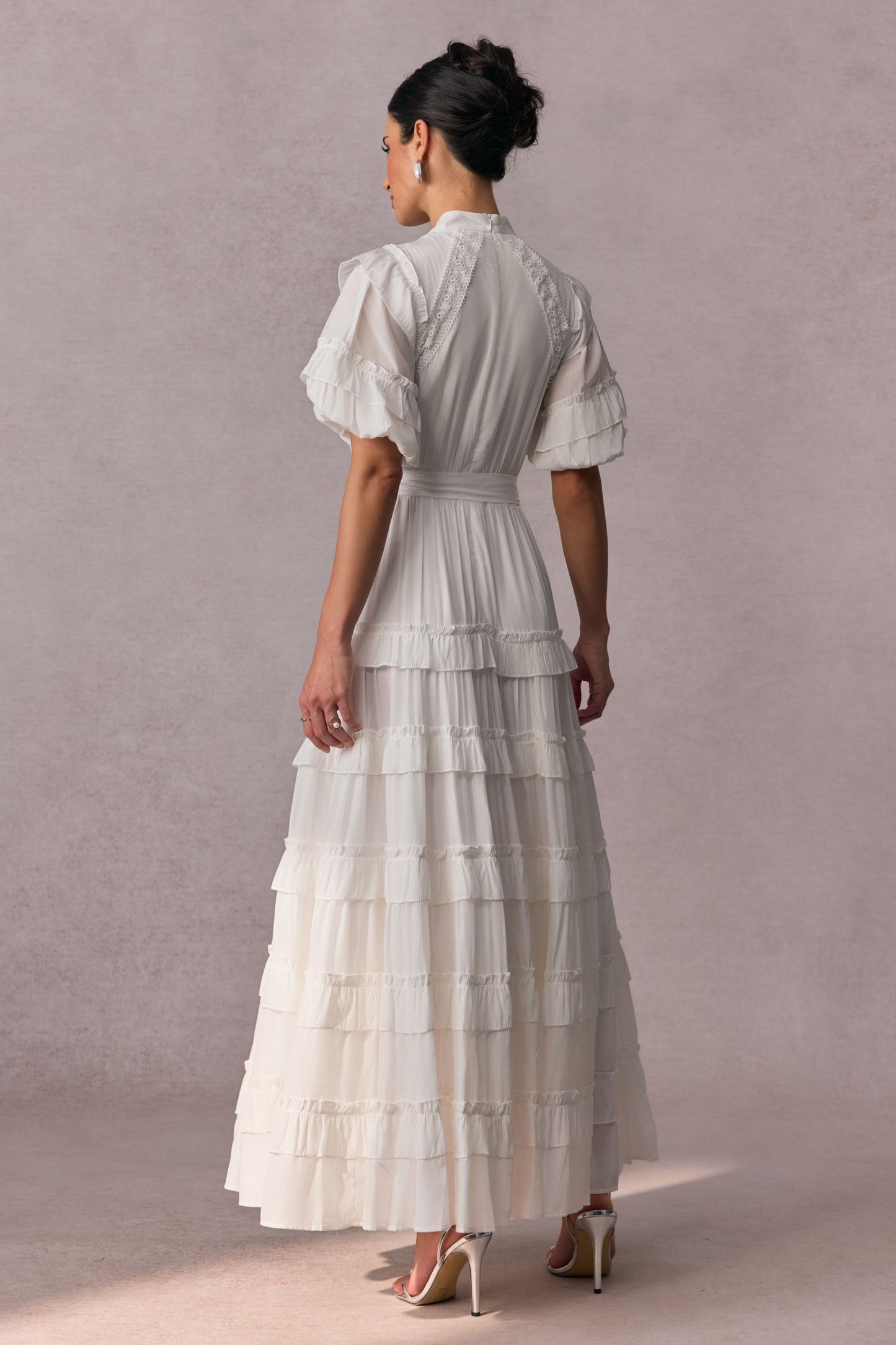 Wallis | Vestido Largo con Volantes
