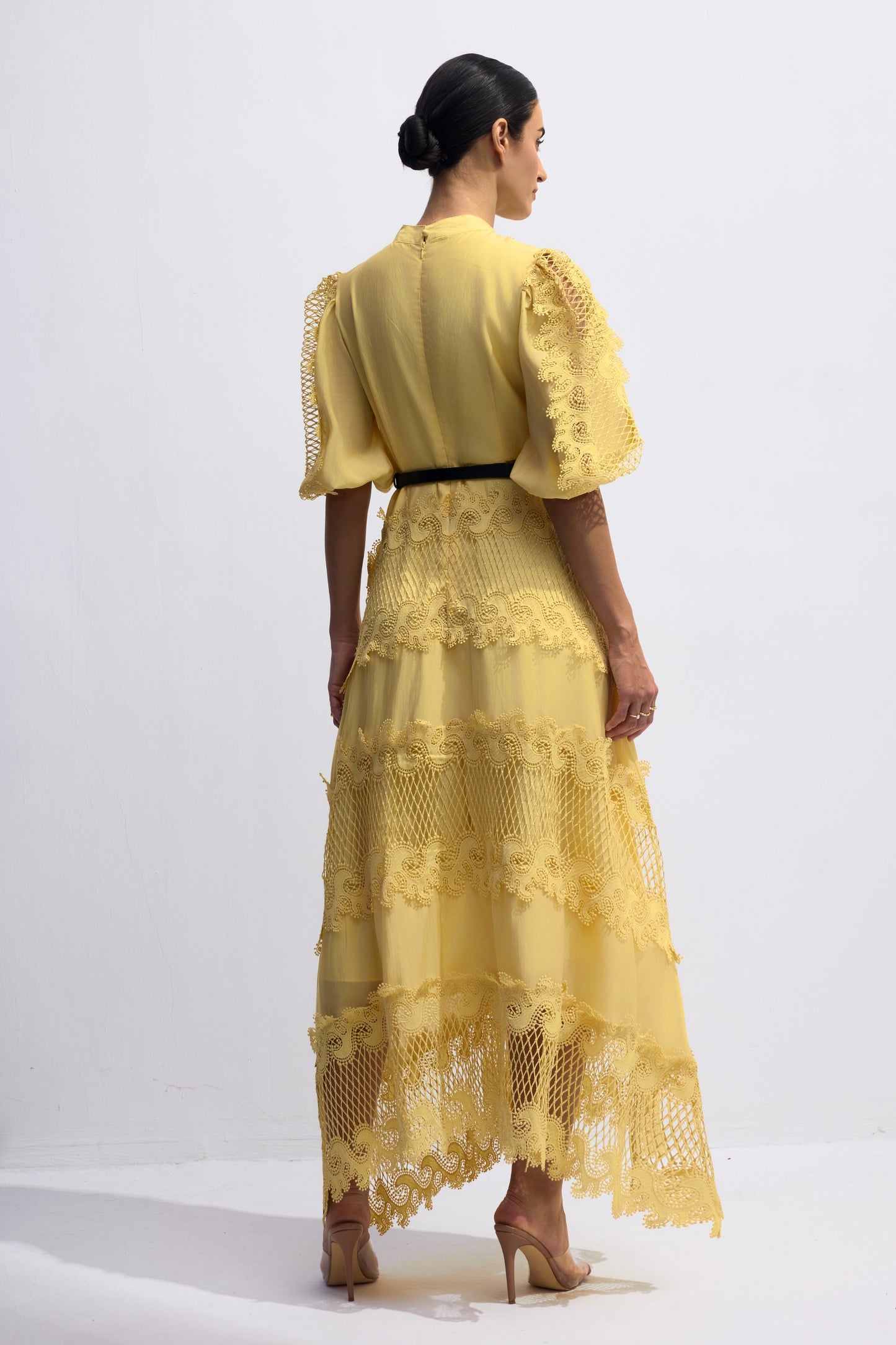 Ximara | Vestido de Encaje Bordado