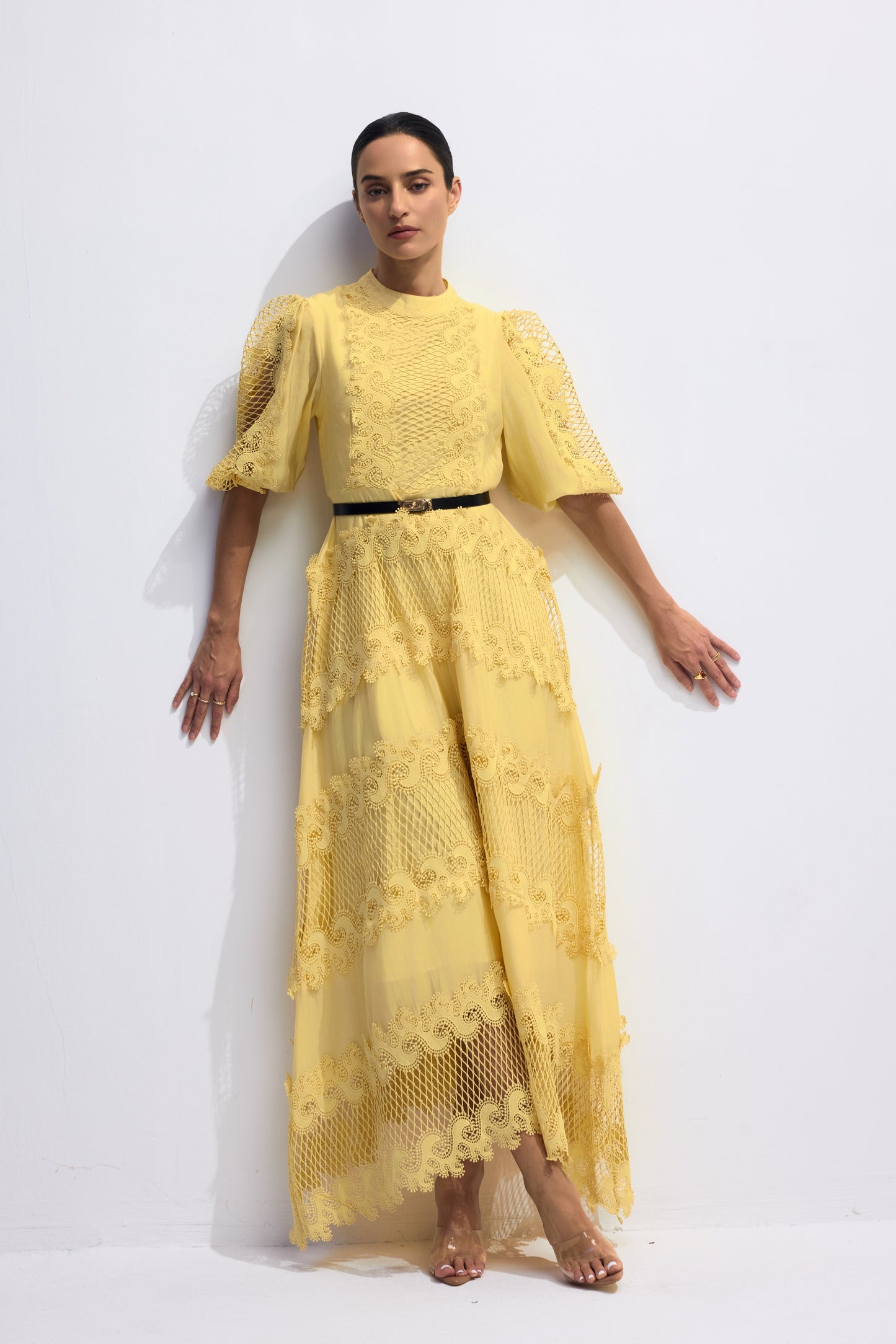 Ximara | Vestido de Encaje Bordado