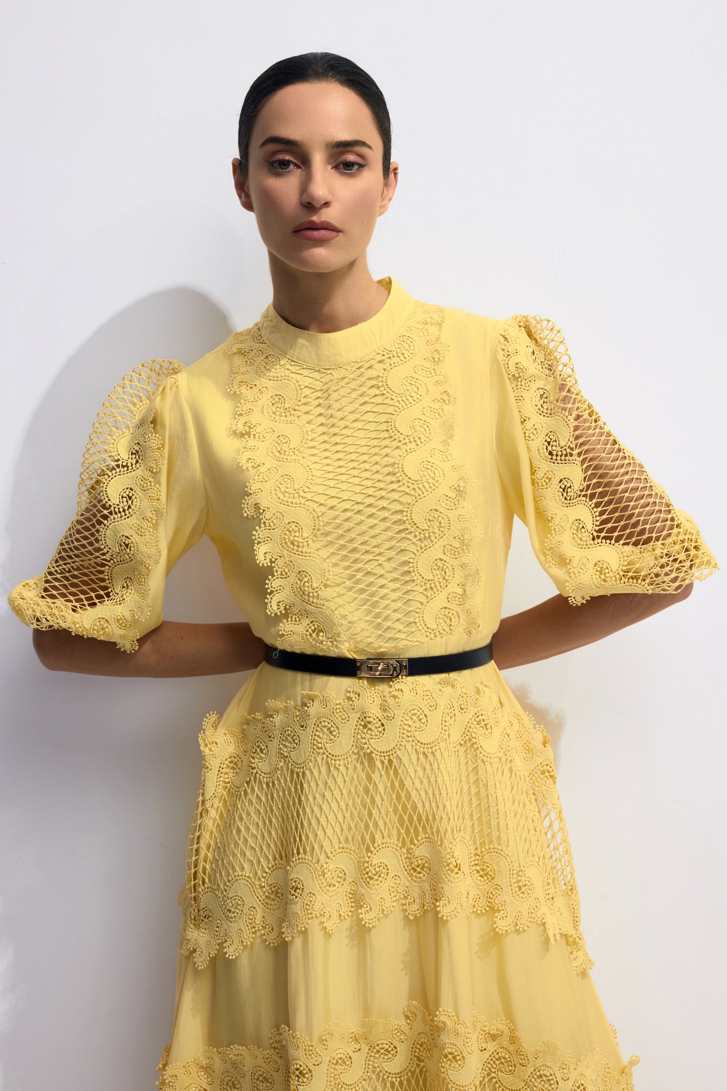 Ximara | Vestido de Encaje Bordado