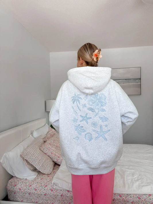 Madeleine | Sudadera con Capucha de diseño tropical