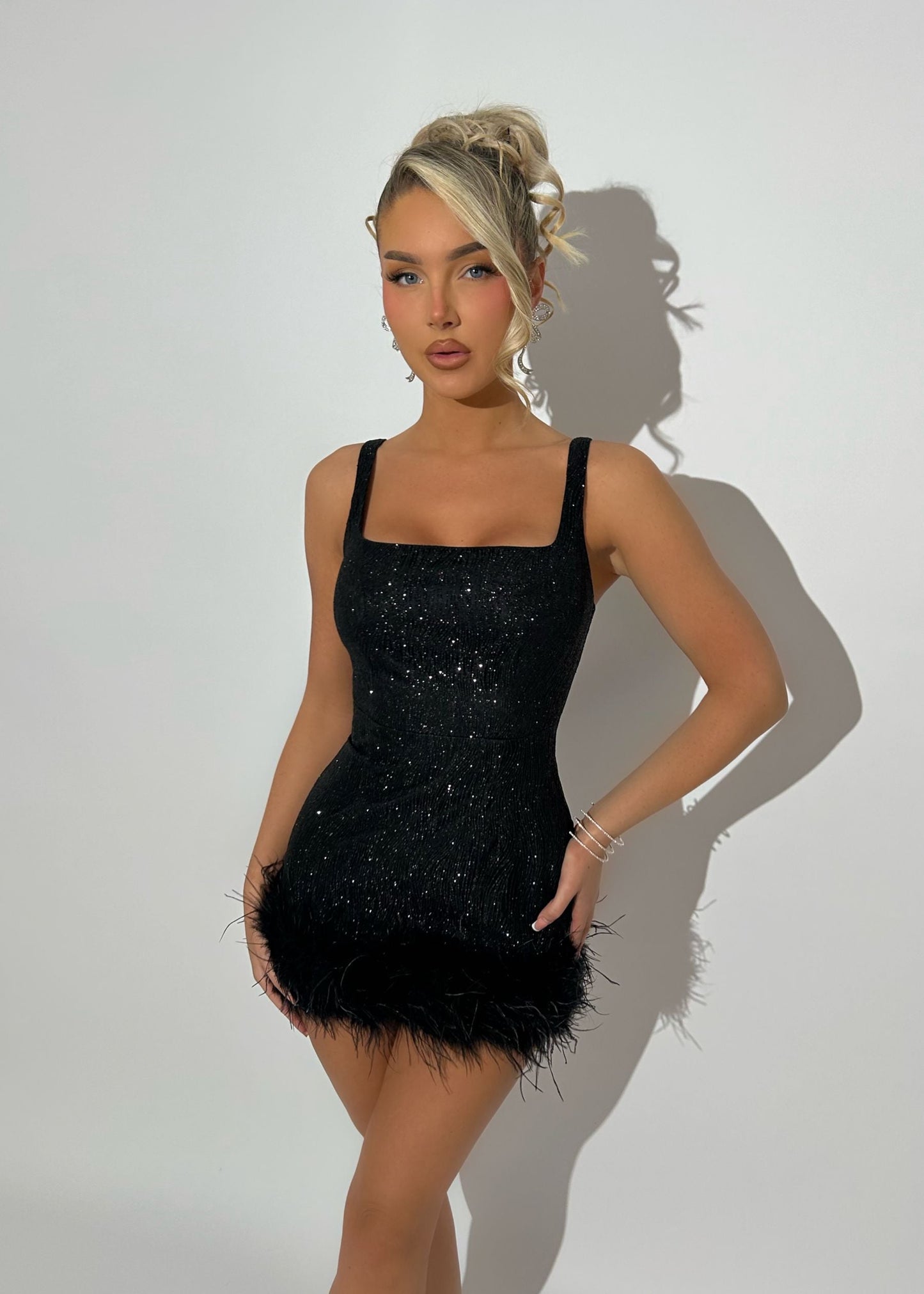 Lua | Mini Vestido Brillante