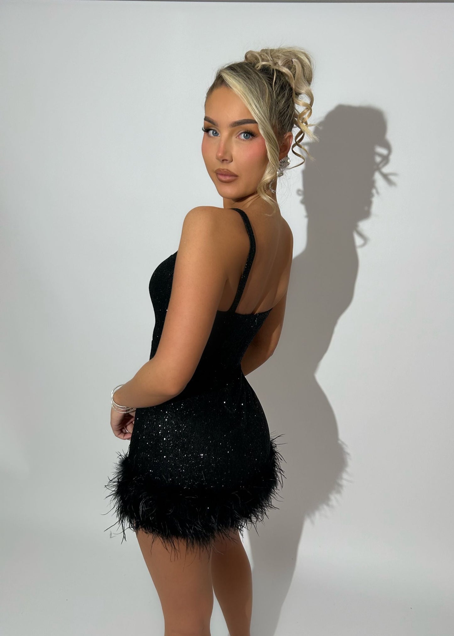 Lua | Mini Vestido Brillante