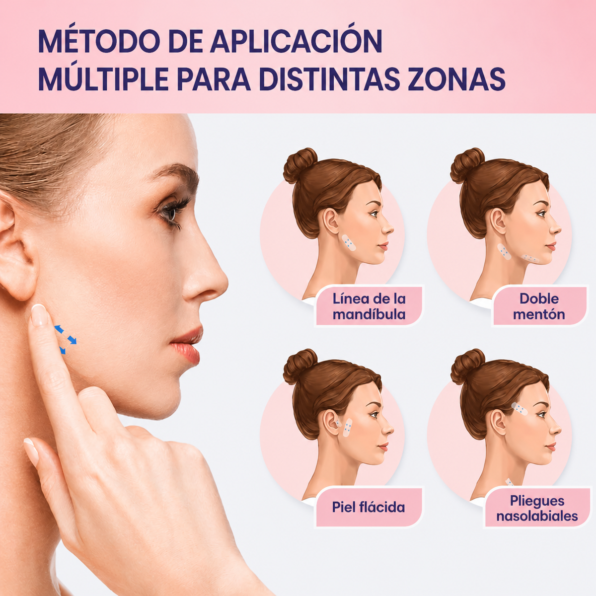 InvisiLift | Cinta Adhesiva Invisible para Lifting Facial
