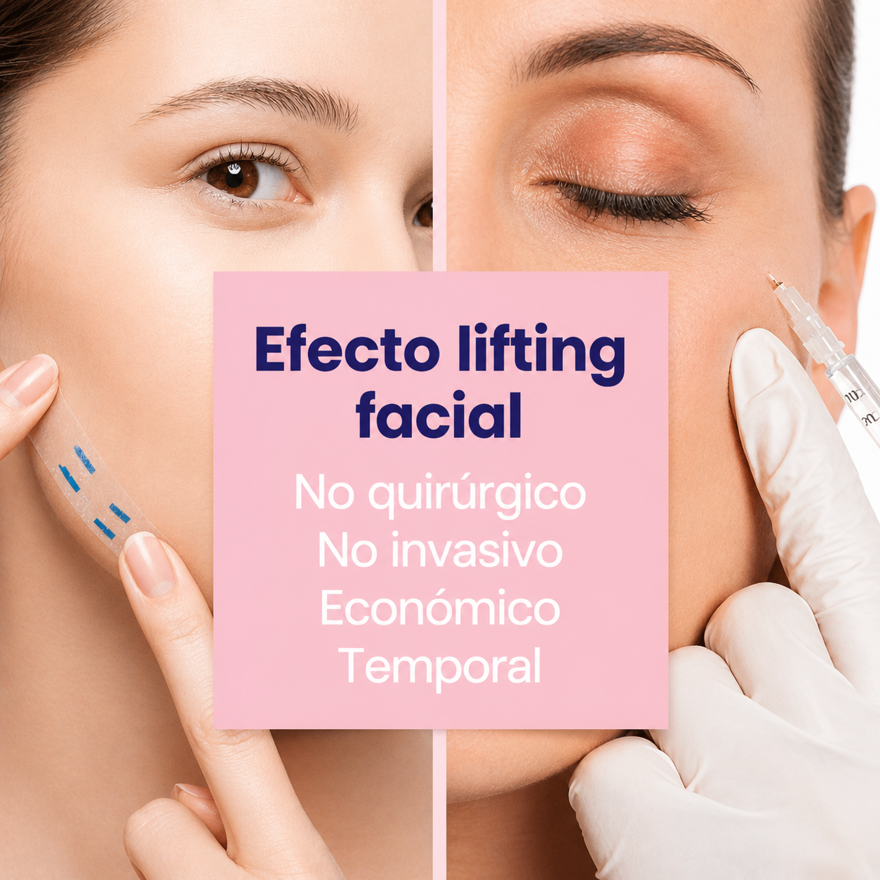 InvisiLift | Cinta Adhesiva Invisible para Lifting Facial