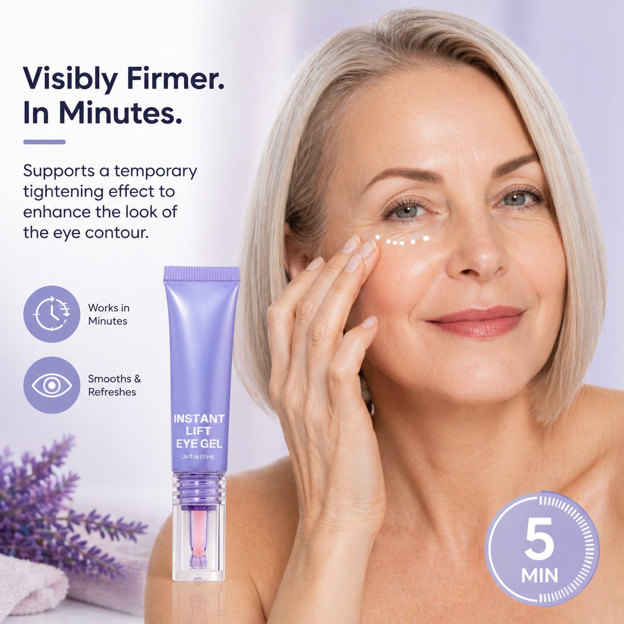 Gel Efecto Lifting para el Contorno de Ojos