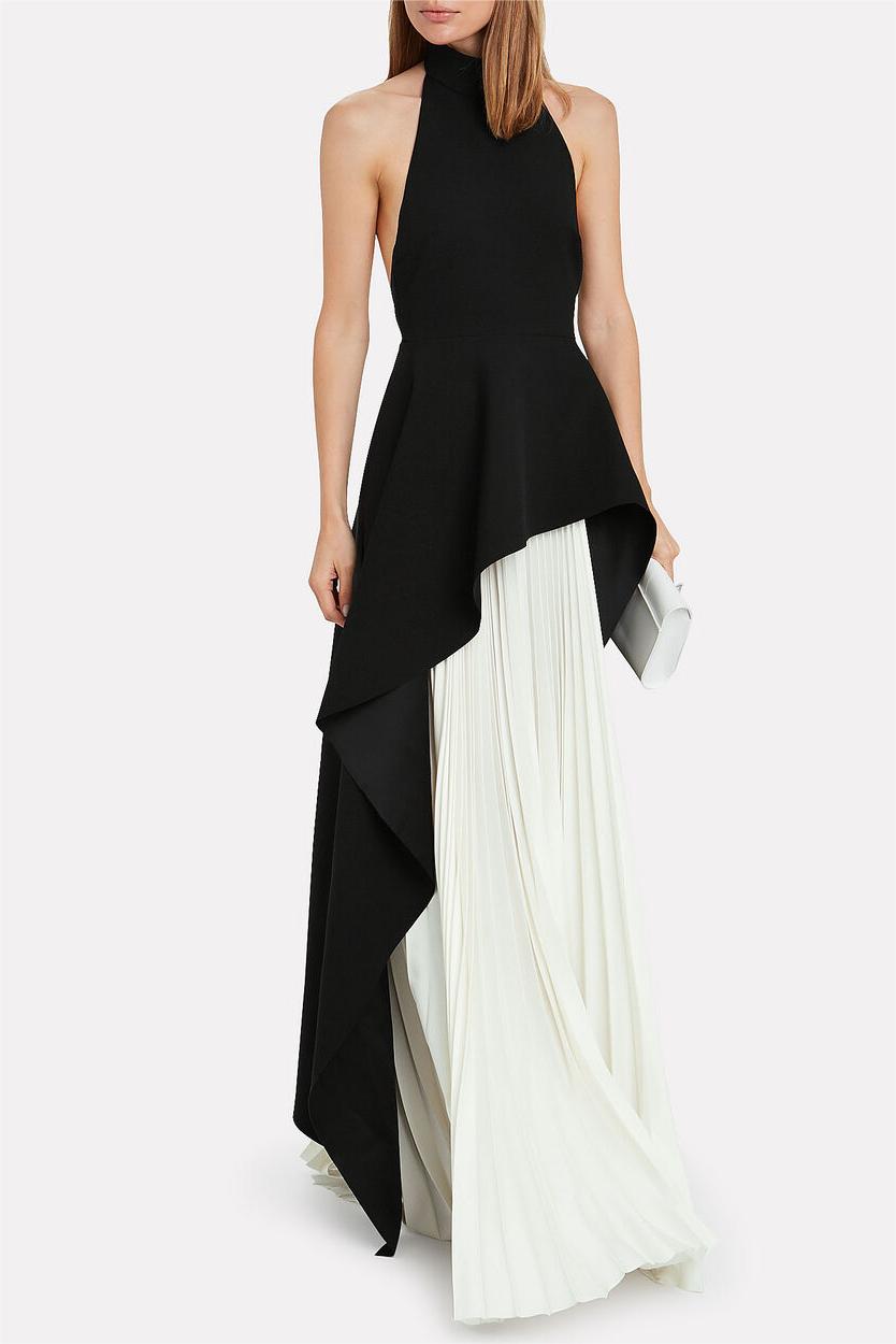 Ziba | Elegante Vestido Largo Asimétrico