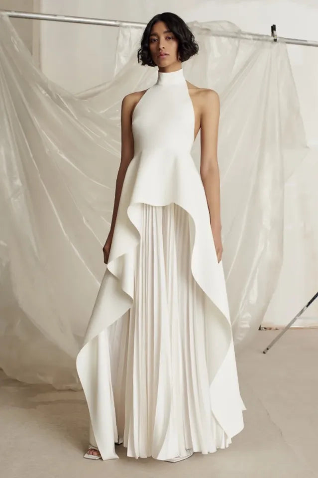Ziba | Elegante Vestido Largo Asimétrico