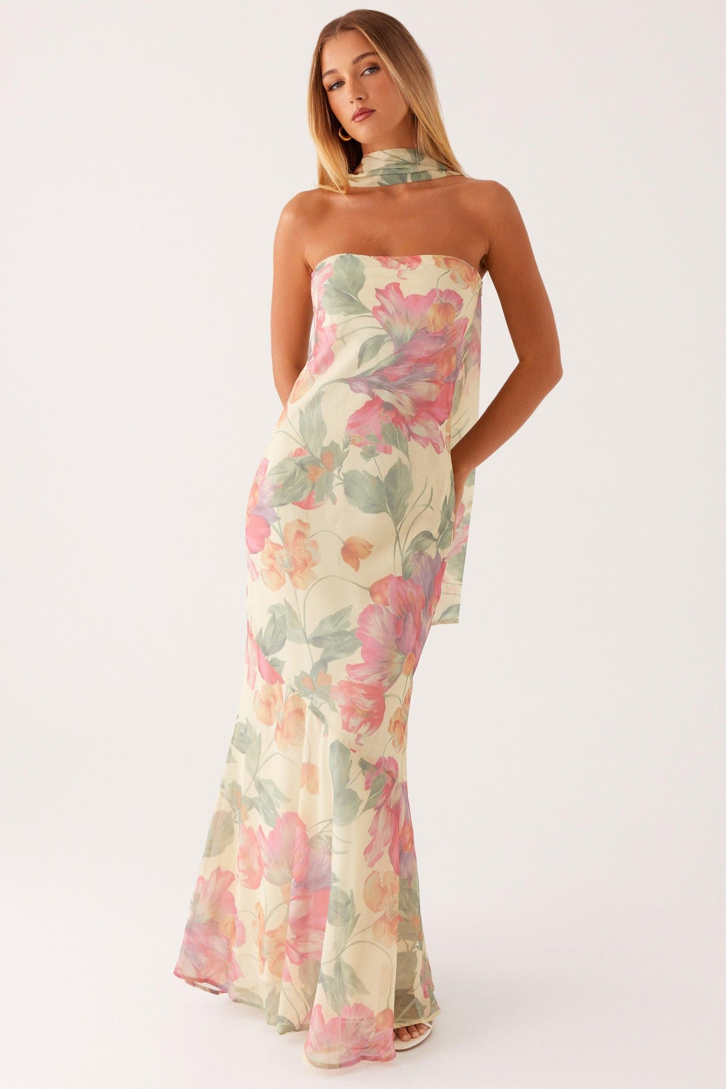 Walfredina | Vestido Largo Floral