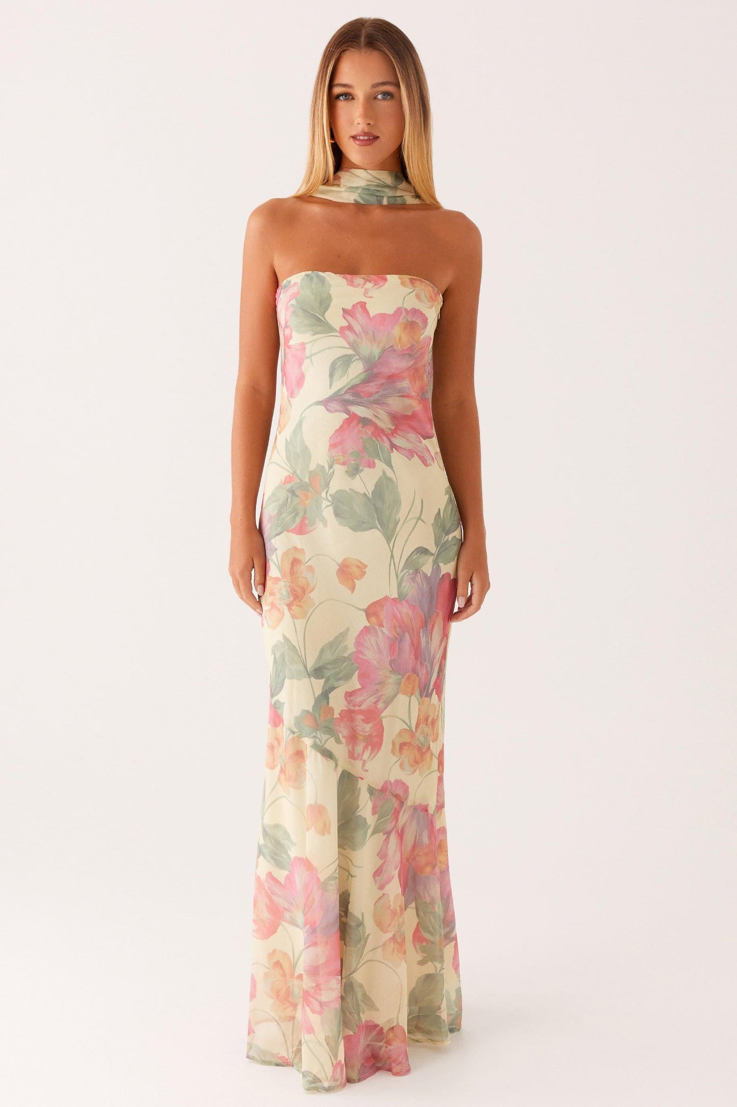Walfredina | Vestido Largo Floral