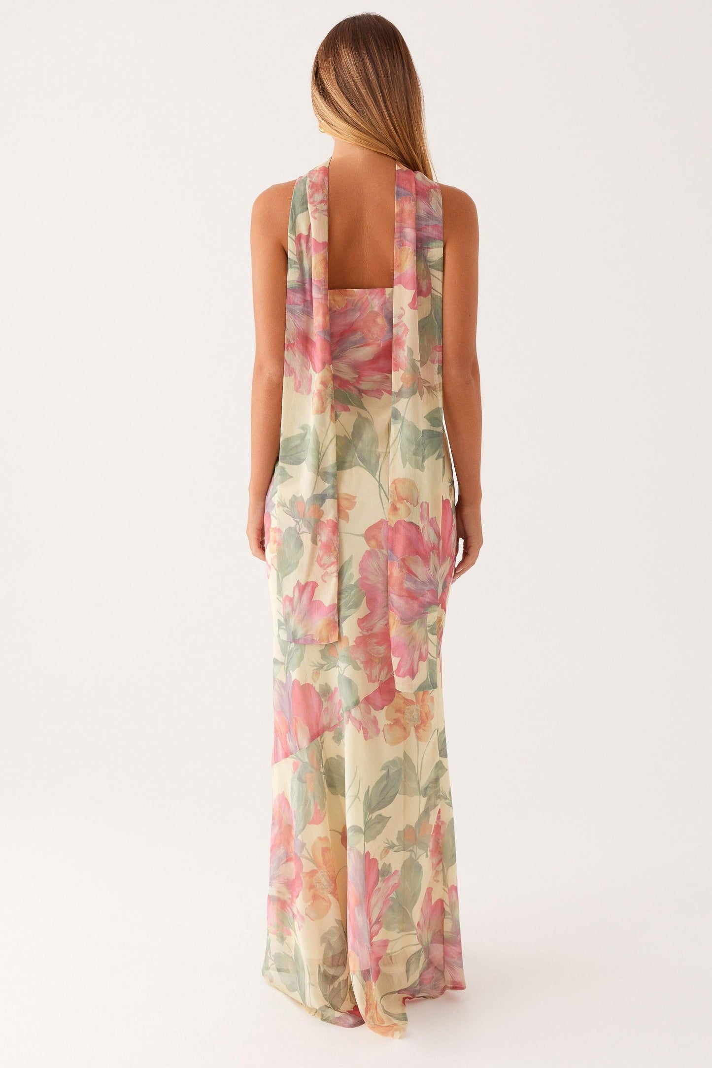 Walfredina | Vestido Largo Floral