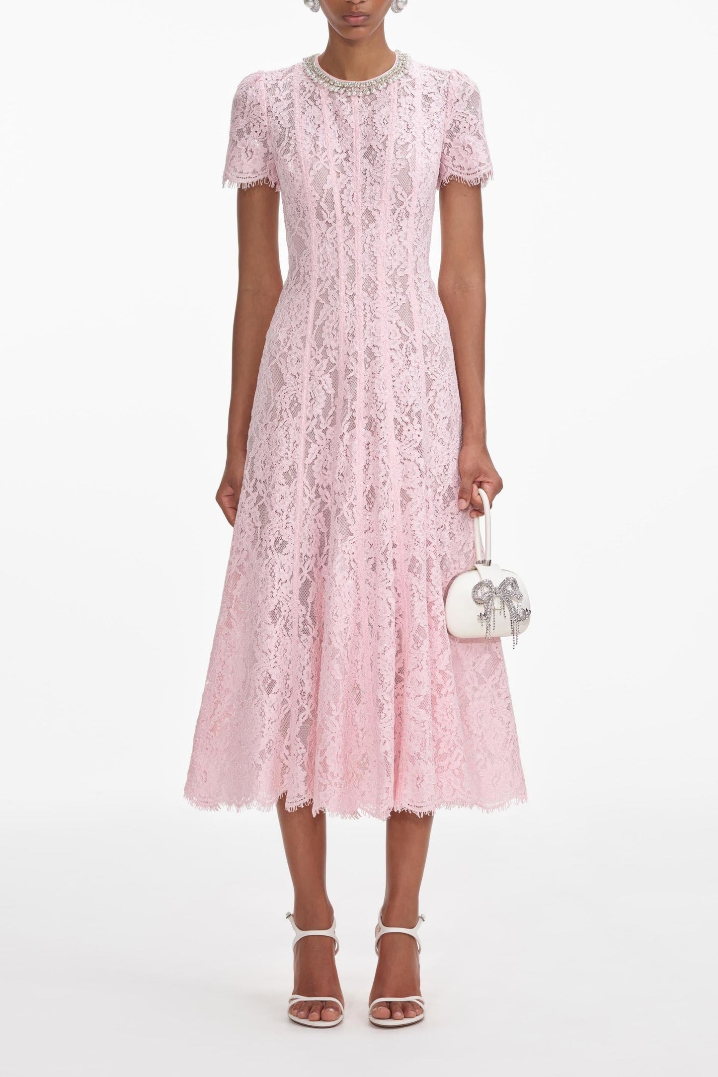 Weslynn | Vestido Midi de Encaje