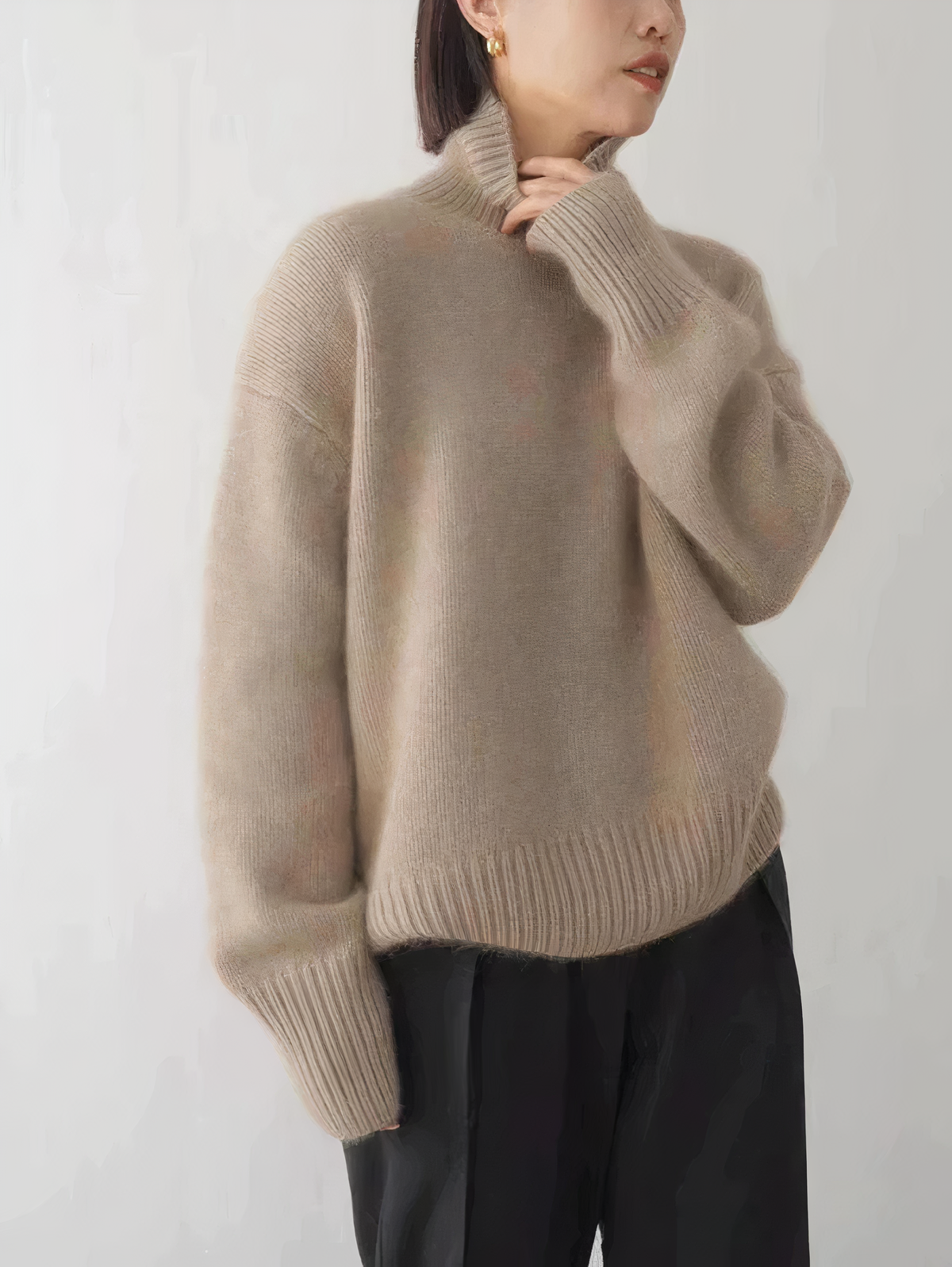 Joanna™ | Maglione a collo alto in cashmere