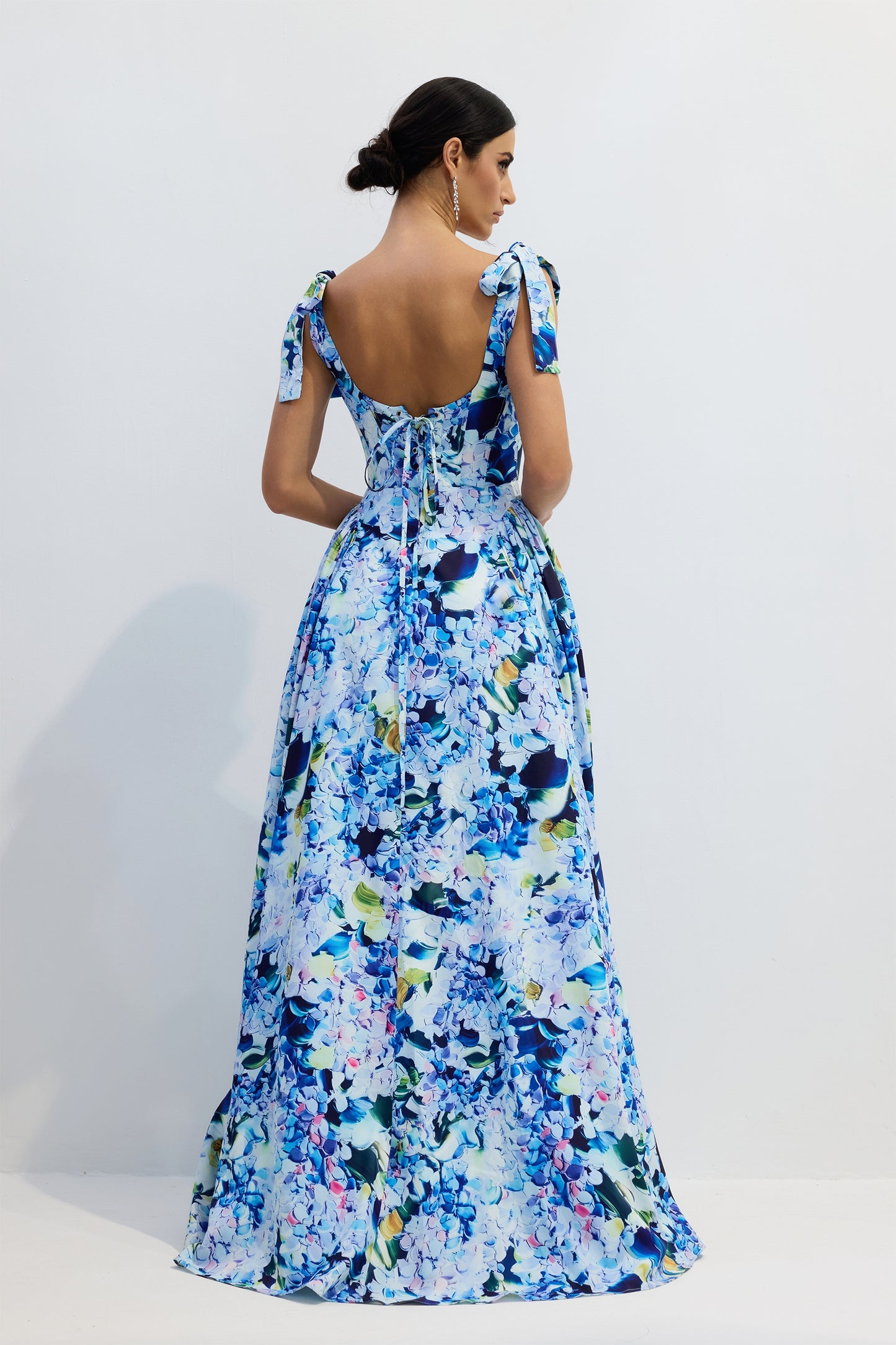 Hortensia | Vestido Largo Floral