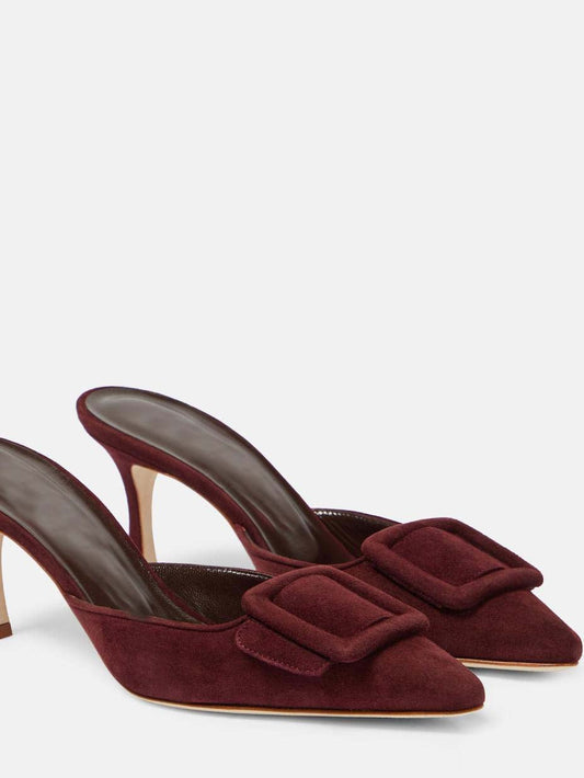 Yaretzi | Elegantes Zapatos de Punta con Hebilla