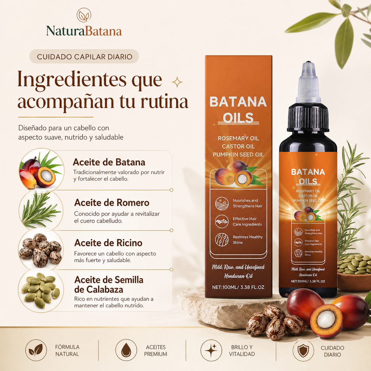 NaturaBatana | Aceite de Batana para el Cabello