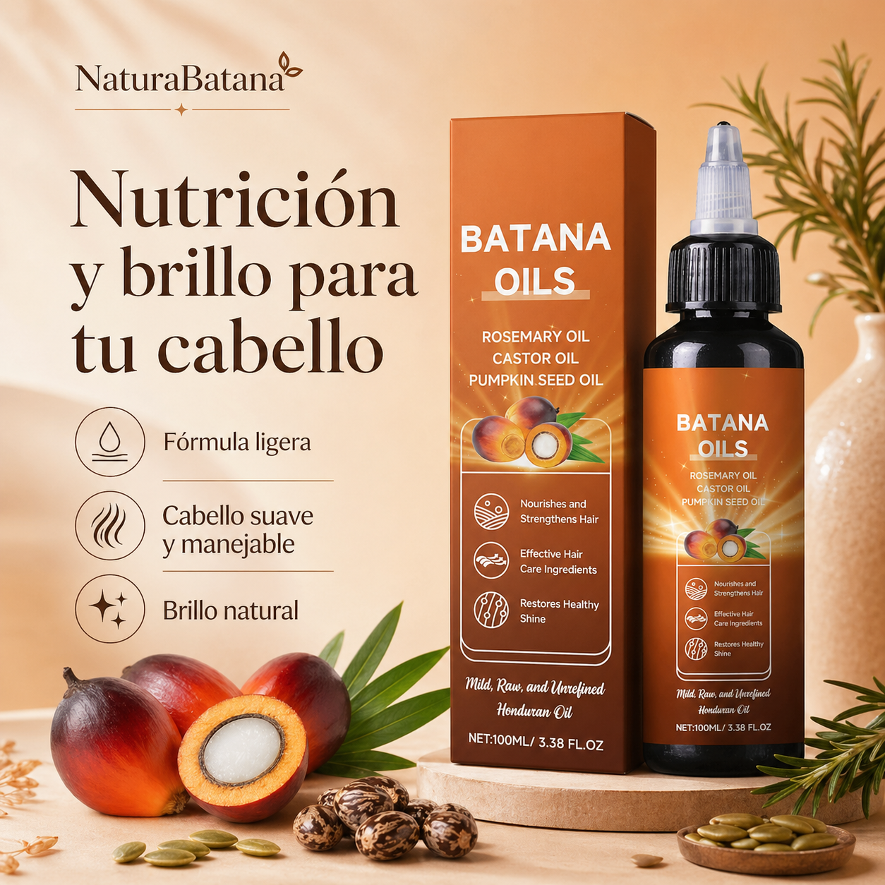 NaturaBatana | Aceite de Batana para el Cabello