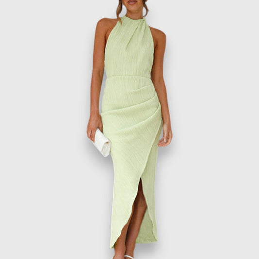 Fiona | Vestido halter para Eventos al aire libre
