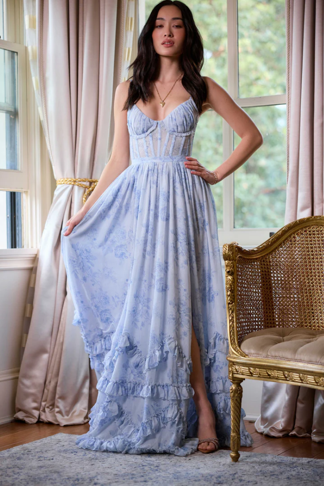 Xailin | Romántico y Elegante Vestido Largo