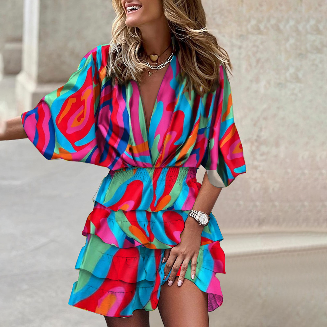 Eloise | Vestido Mini en Capas