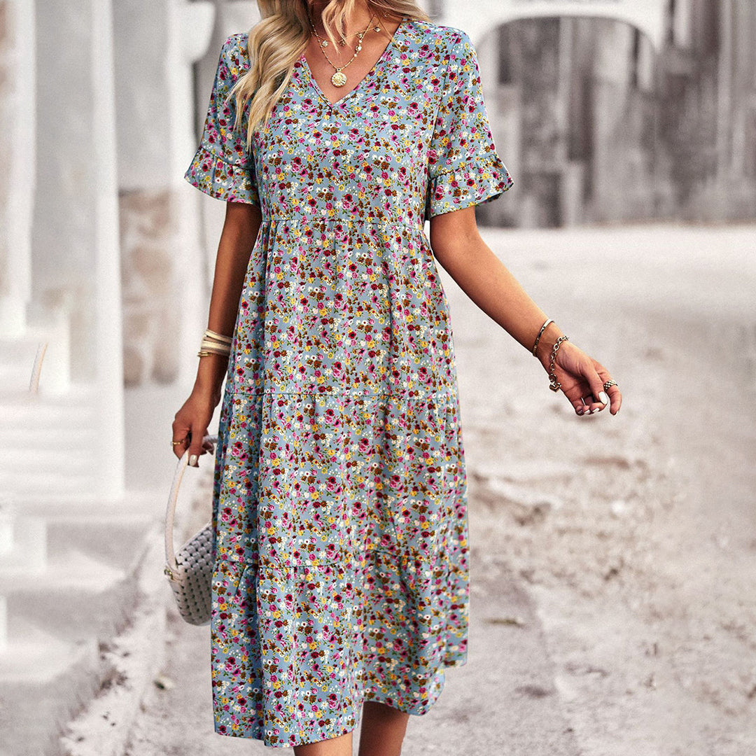 Carol | Vestido midi floral para el verano