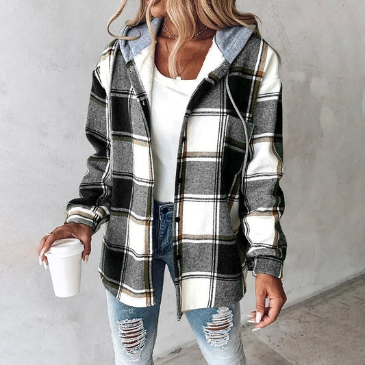 Atenas | Chaqueta a cuadros para mujer