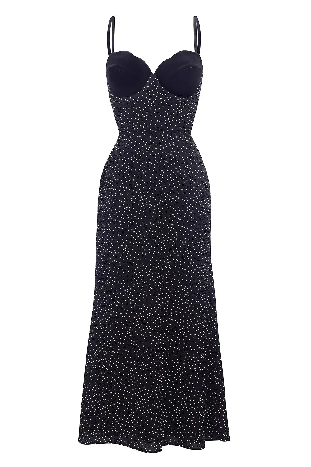 Velia | Vestido Midi de Lunares