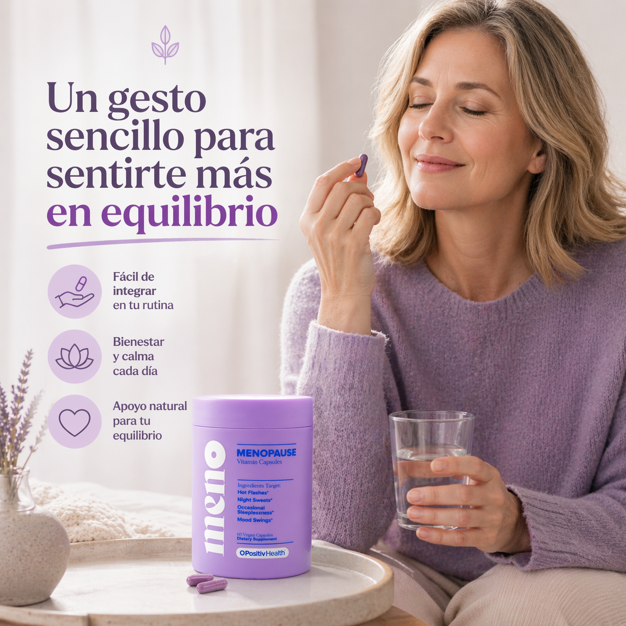 Meno | Suplemento para el Bienestar Femenino