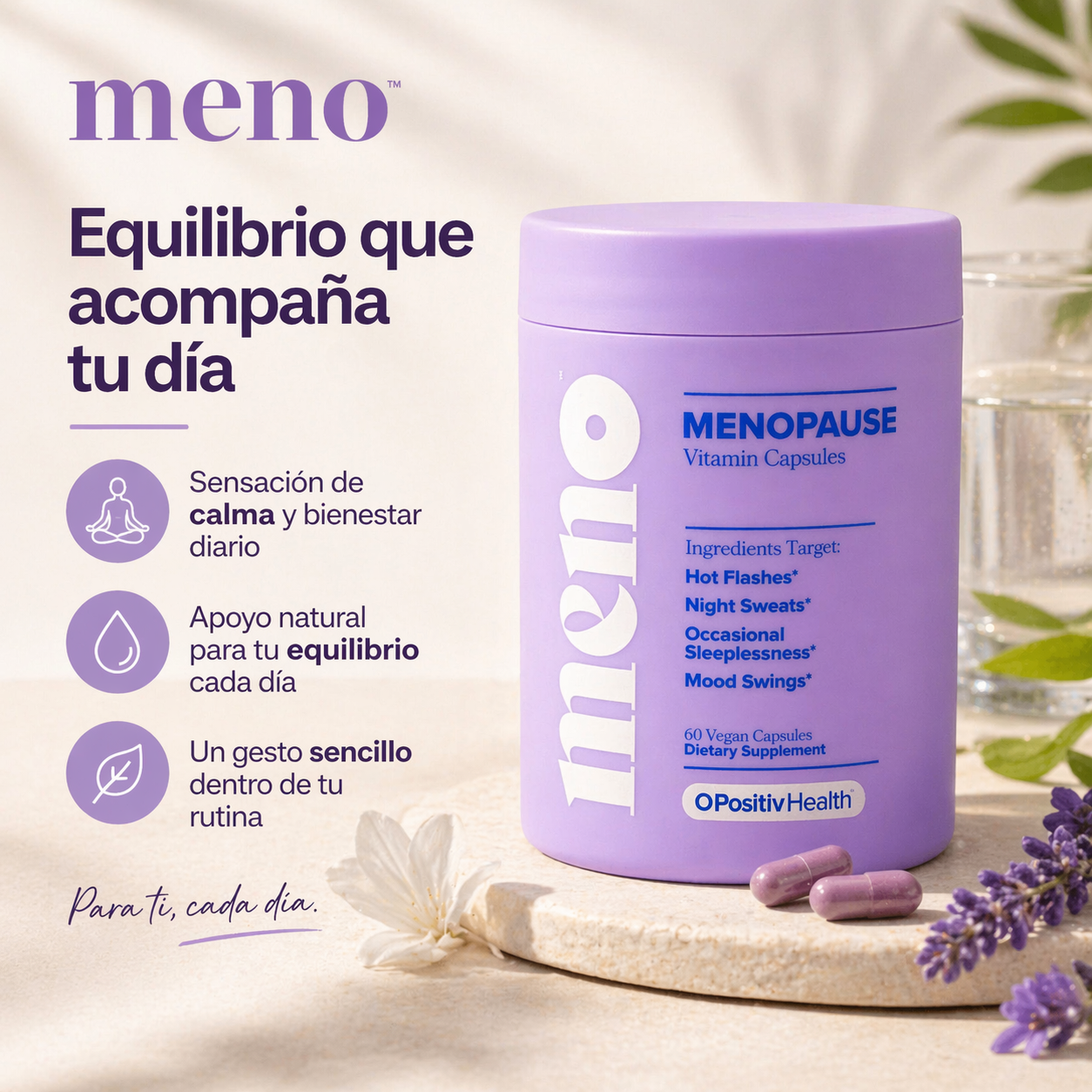Meno | Suplemento para el Bienestar Femenino