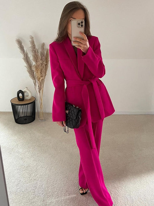 Annalisa | Conjunto Elegante de Blazer y Pantalones