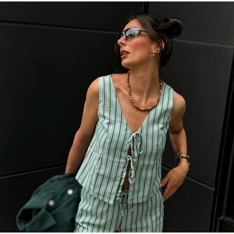 Heidy | Conjunto a rayas para el verano