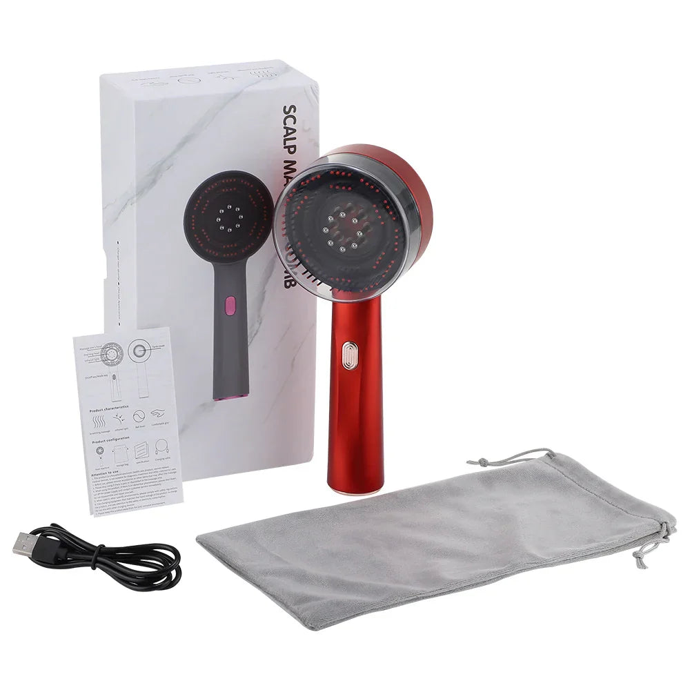 HairLume | Cepillo de Masaje de Luz Roja para el Cabello