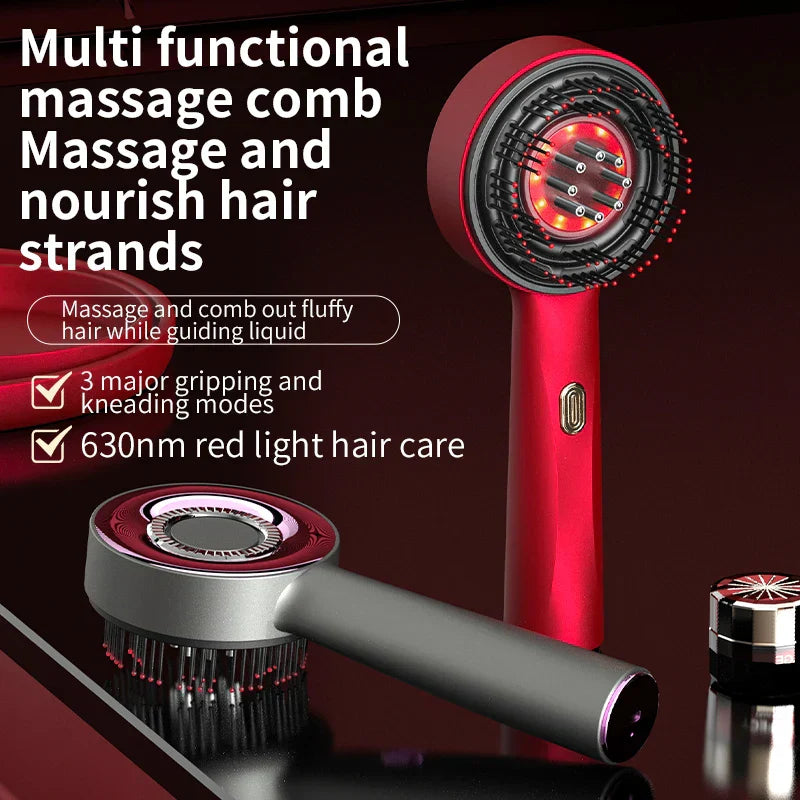 HairLume | Cepillo de Masaje de Luz Roja para el Cabello