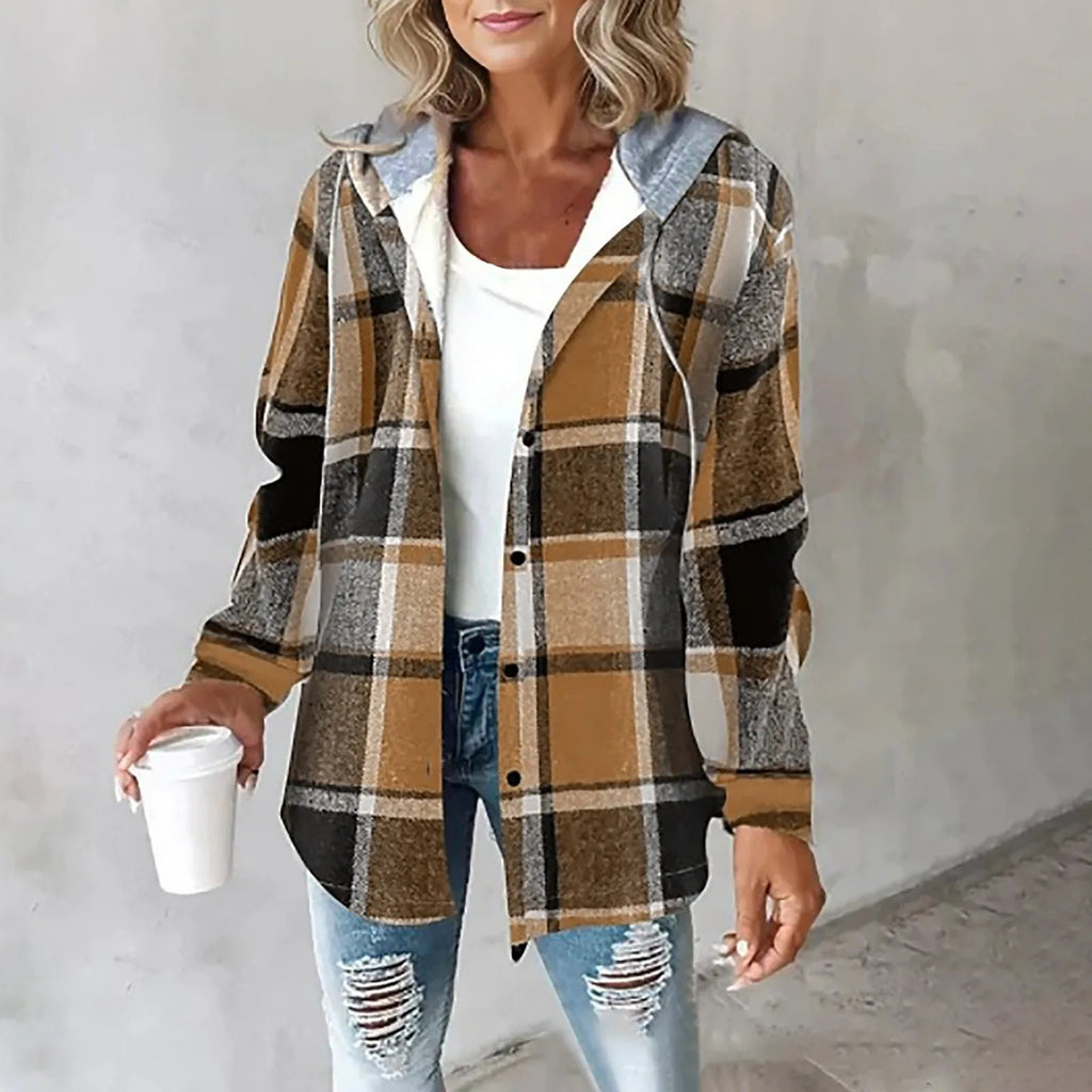 Maura | Chaqueta de Cuadros Oversized