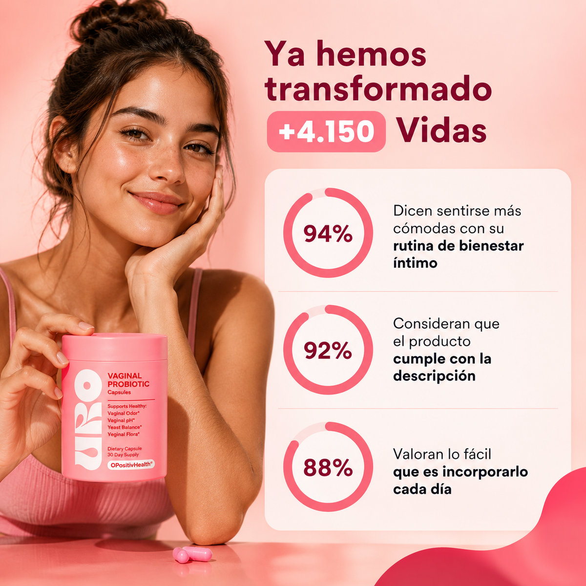 URO | Suplemento Probiótico Vaginal