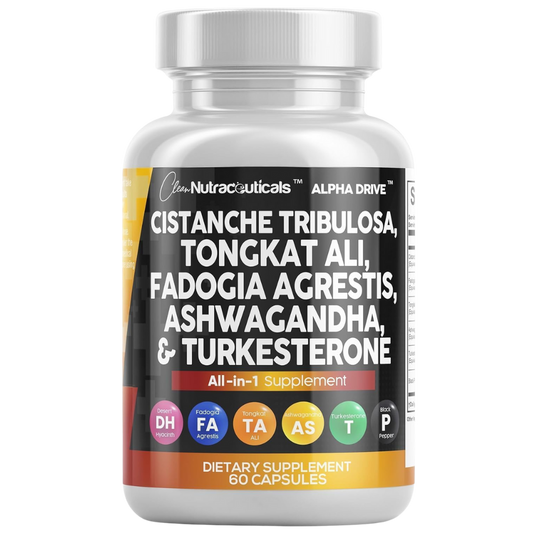 AlphaMen | Apoyo Herbal para la Testosterona, Fuerza y Vitalidad