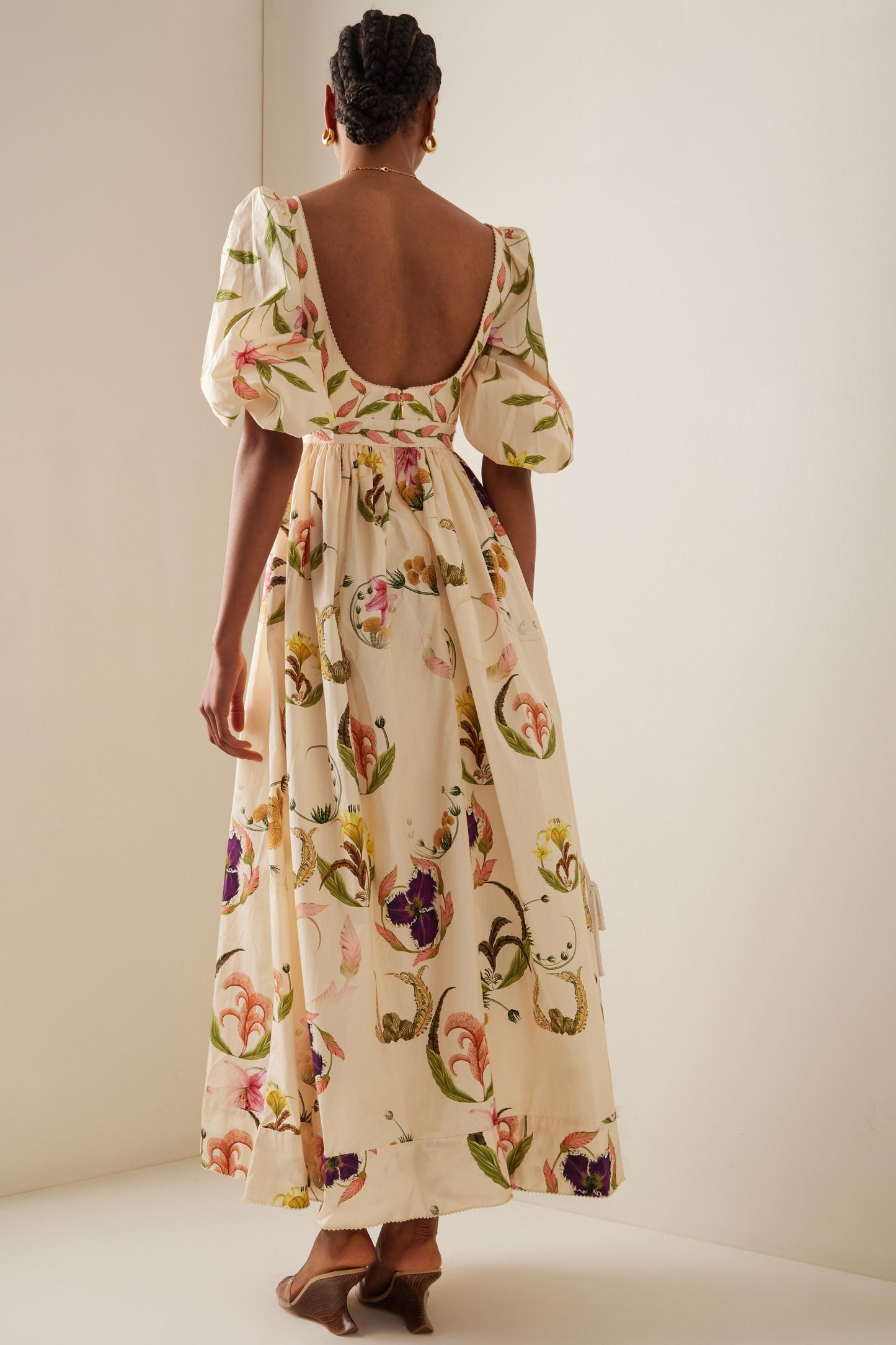 Zahari | Vestido Midi Floral