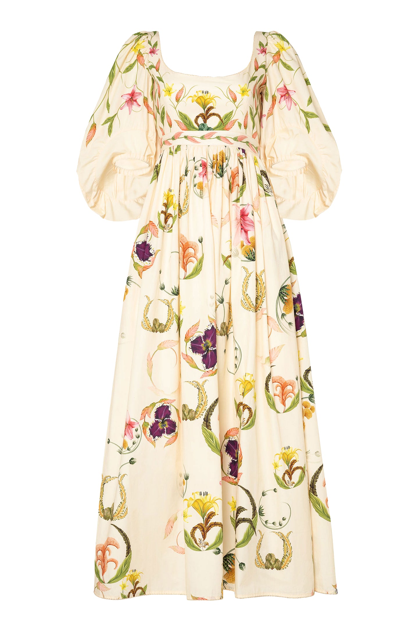 Zahari | Vestido Midi Floral