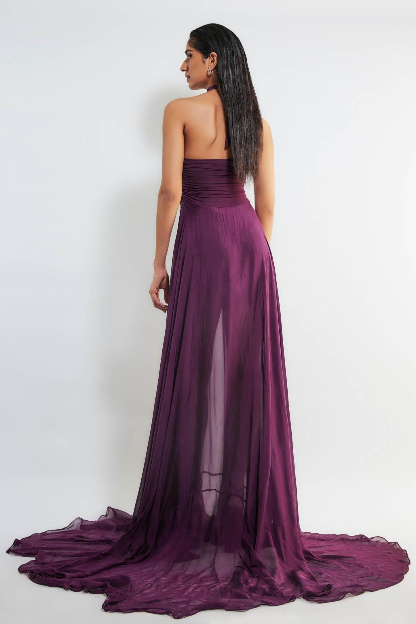 Zamina | Elegante Vestido Largo Halter