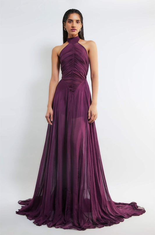Zamina | Elegante Vestido Largo Halter
